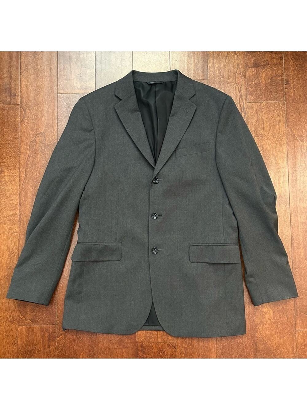 Banana Republic “Modern” Men's 100% Wool Gray Blazer, Size 40R